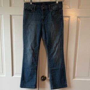 LUCKY BRAND SWEET MIDRISE BOOT CUT MEDIUM WASH SIZE 10 / 30R JEANS ANKLE SHORT